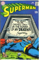 SUPERMAN #213 © January 1969 DC Comics